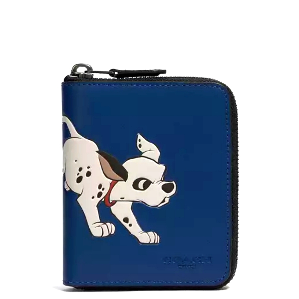 DISNEY X COACH DALMATIAN TRI ZIP WALLET NWOT!
